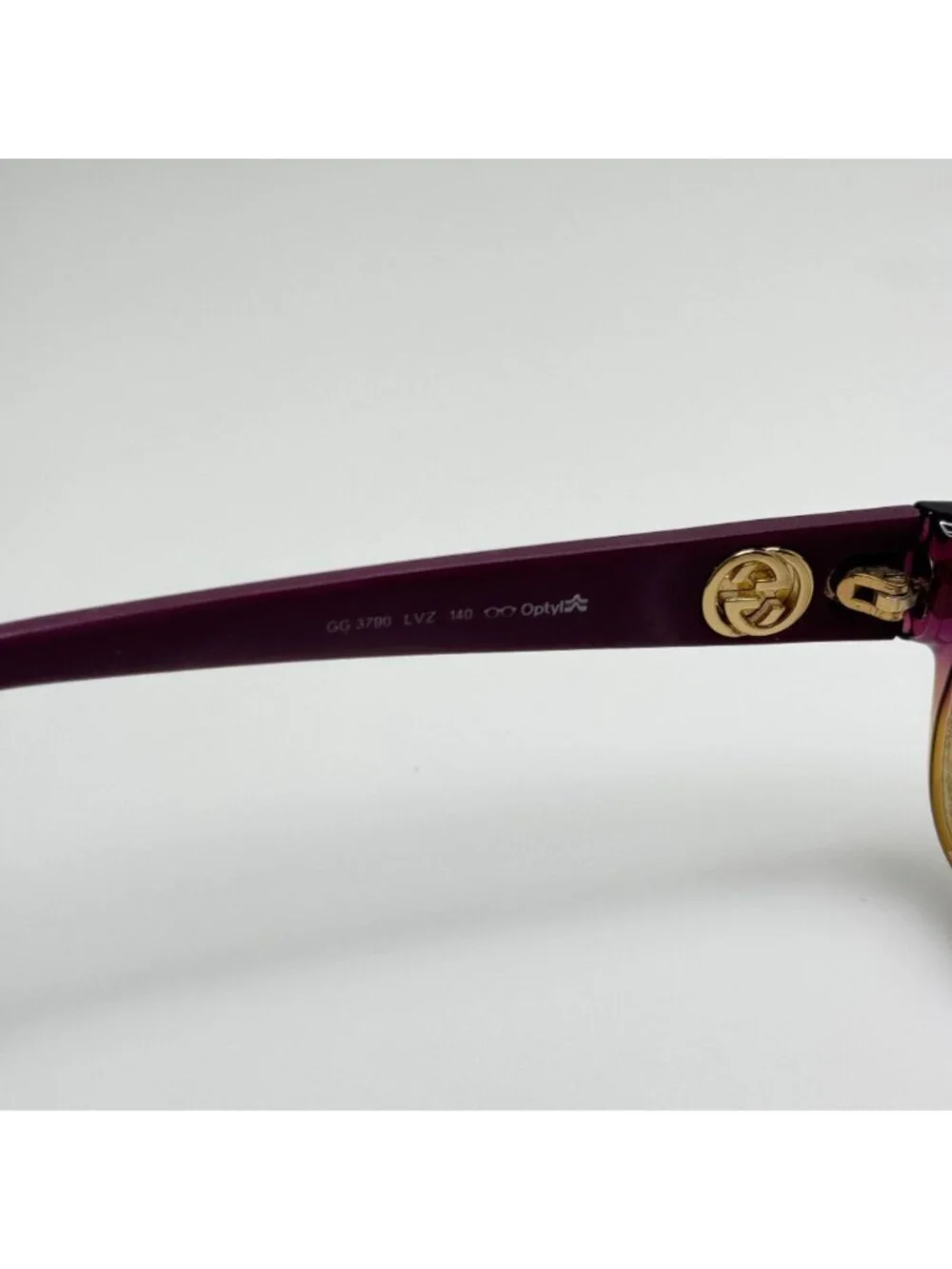 Gucci GG 3790 LVZ Optyl Eyeglasses Eye Glasses Frames Italy 54-15-140